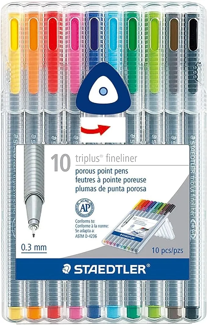 Staedtler Triplus Fineliner Pens