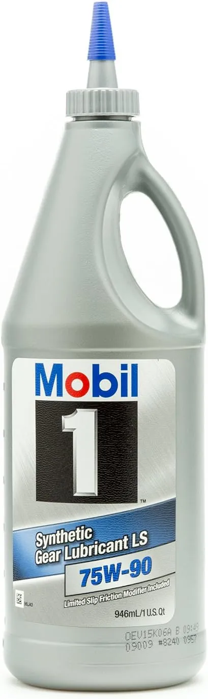 Mobil 1 104361-UNIT 75W-90 Synthetic Gear Lube - 1 Quart