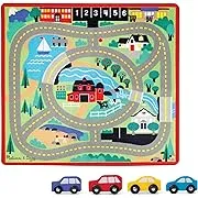 Melissa & Doug Round The Town Road Rug (FFP)