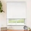 Chicology White Cordless Room Darkening Vinyl Mini Blind with 1 in. - 47 in. W x 36 in. L VNBGW4736