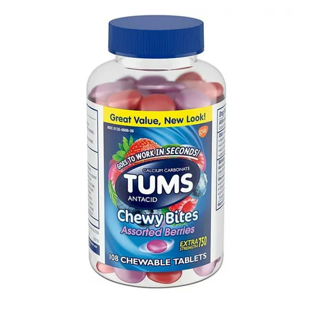 Tums Antacid Chewy Bites Tablets