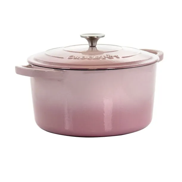 Crock Pot Artisan Round Enameled Cast Iron Dutch Oven