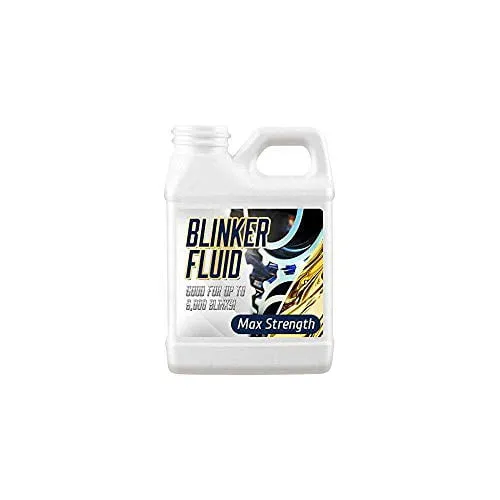 Blinker Fluid-Hand HELD Version-Hilarious Gag Gift-Stocking Stuffer-Car Prank-8 oz Empty Bottle