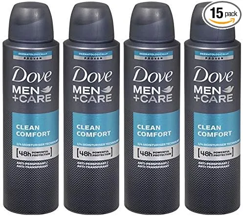 Dove Men+Care Antiperspirant Deodorant Clean Comfort Dry Spray