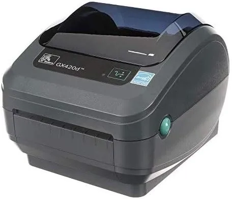 ZEBRA GX420d Direct Thermal Desktop Printer Print Width of 4 in USB Serial and Ethernet Port Connectivity GX42-202410-000