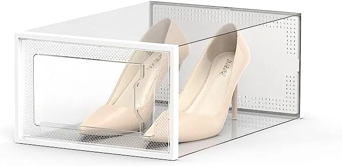 See Spring Large 12 Pack Shoe Storage Box