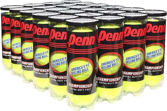 Penn Championship Tennis Balls Extra Duty Felt Pressurized Tennis Balls