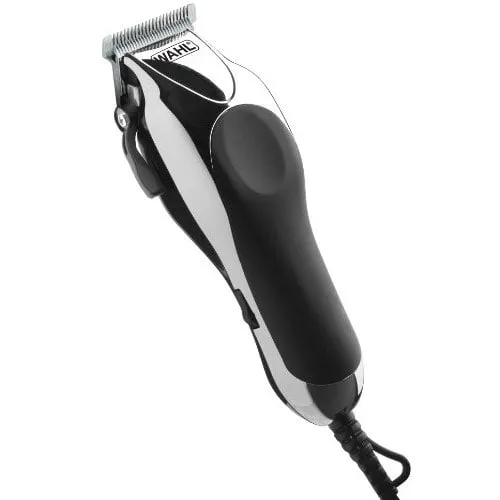 Wahl Clipper USA Deluxe Corded Chrome Pro, Complete Hair and Trimming Kit, Includes Corded Clipper, Cordless Battery Trimmer, and Styling Shears, for a Cut Every Time - Model 79524-5201M