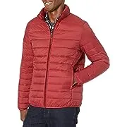 Amazon Essentials Men's Packable Lightweight Water-Resistant Puffer Jacket (Available in Big & Tall)