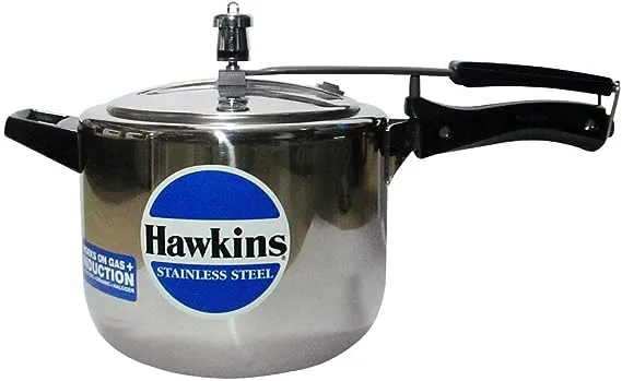 Hawkins Stainless Steel 5.0 Litre Pressure Cooker