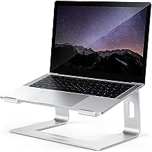 Laptop Stand for Desk, Detachable Laptop Riser Notebook Holder Stand Ergonomic Aluminum Laptop Mount Computer Stand, Compatible with MacBook Air Pro, Dell XPS, Lenovo More 10-18" Laptops