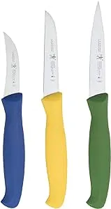 HENCKELS J.A International Accessories Paring Knife Set, 3-piece, Multi-Color