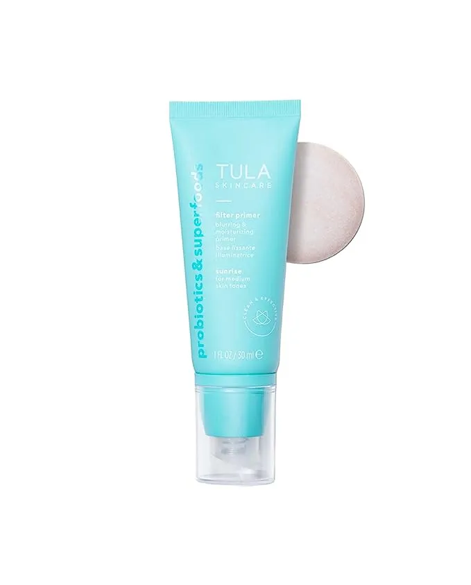 Tula Blurring & Moisturizing Filter Primer - Sunrise