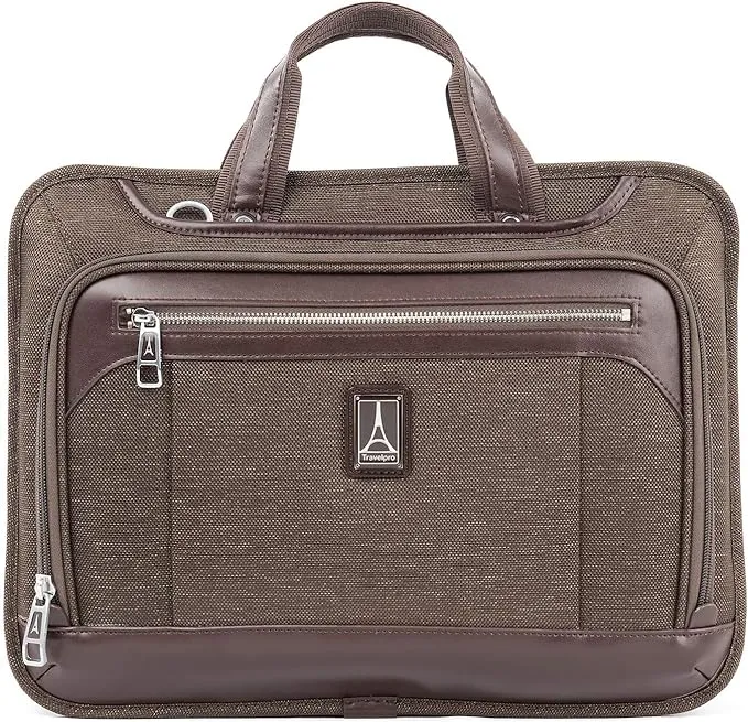 Travelpro Platinum Elite Slim Business Brief - Rich Espresso