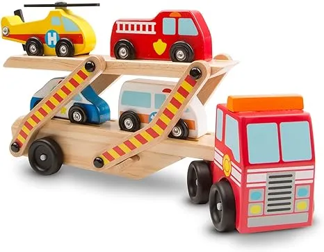 Melissa & Doug - Emergency Vehicle Carrier