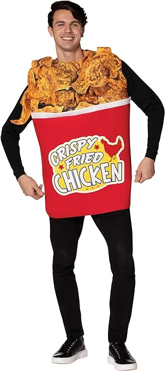 Bucket of Fried Chicken Adult Costume