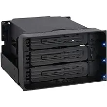 Icy Dock FlexiDOCK MB830SP-B Drive Enclosure for 5.25" - Serial ATA/600 Host