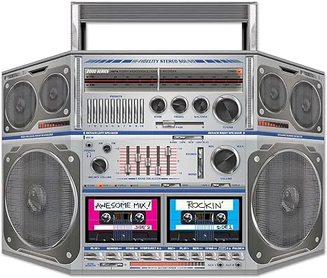 Beistle 57851I Boom Box Stand-Up