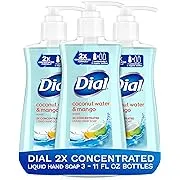 Dial Liquid Hand Soap Coconut Water Mango