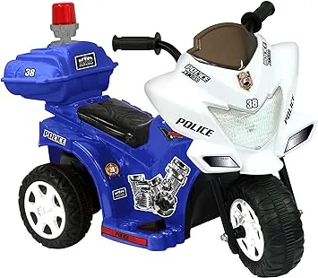 Lil&#039; Patrol 6-Volt Battery-Powere<wbr/>d Ride-On Motorcycle