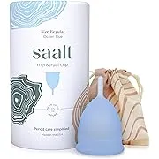 Saalt Menstrual Cup - Ocean Blue - Regular