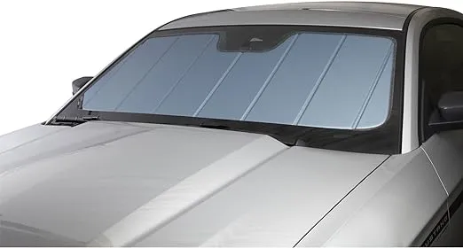 Covercraft UVS100 Custom Sunscreen | UV10966BL | Compatible with Select Cadillac/Chevrolet/GMC Models, Blue Metallic