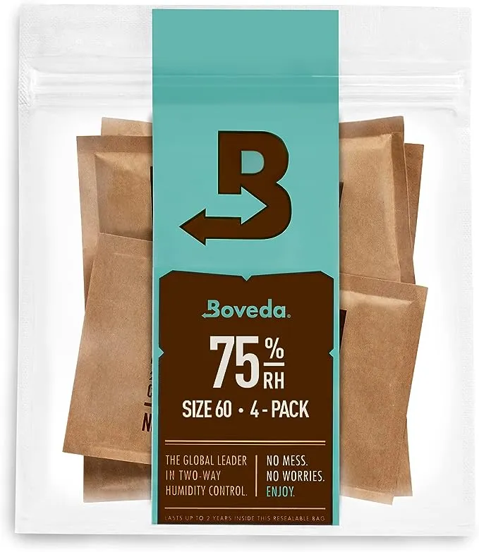 Boveda Size 67 for Hemp 4 Pack / 58%