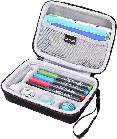 LTGEM Carrying Case for Bit Coding Robot - Fits USB Charging Cable/playfield/Skin / 4 Color Code Markers (Fits a Full Robotics kit)-Case only