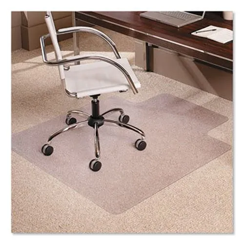 ES Robbins 45x53 Lip Chair Mat Multi-Task Series AnchorBar for Carpet Up to 3/8"