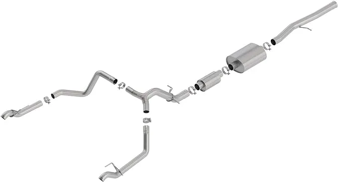 Borla Cat-Back(tm) Exhaust System - S-Type Fits 2020 Chevrolet Silverado 1500