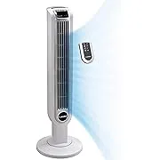 Lasko 2510 36" Tower Fan with Remote Control, White