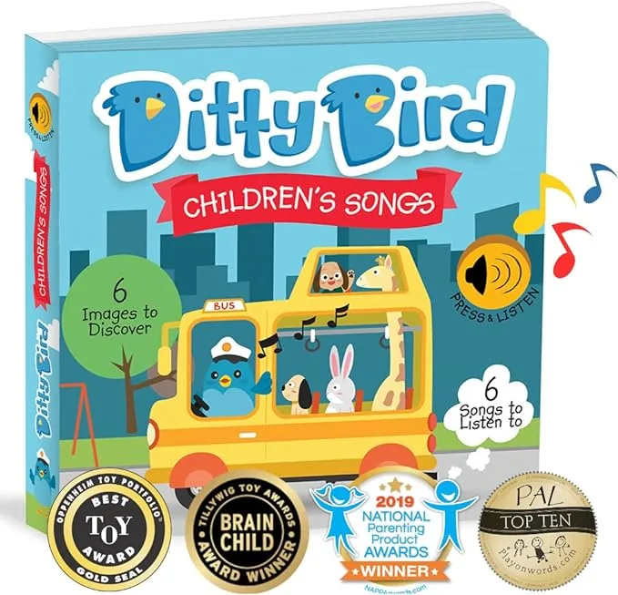 Ditty Bird Baby Sound Book: Children´s Songs