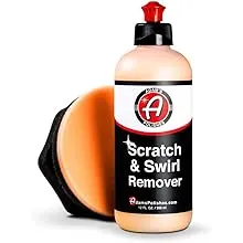 Adam's Polishes Car Scratch & Swirl Remover Hand Correction System, Remove & Restore Paint Transfer, Minor Imperfections, Oxidation, Paired with Orange Compound Correction Pad Applicator (2 Step Kit)