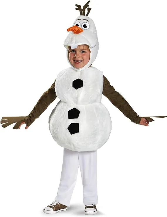 Frozen Olaf Deluxe Toddler Costume, 3T-4T