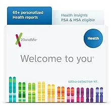 23andMe Health + Ancestry Service - Tests ADN avec des rapports génétiques personnalisés tels que les prédispositions de santé, le statut du