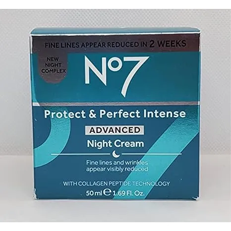 Boots No7 Protect & Perfect Night Cream - 1.6 fl oz jar