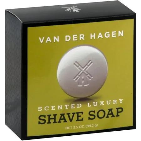 Van Der Hagen Scented Luxury Shave Soap (4 oz)