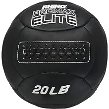 Champion Sports 20 lbs Rhino ProMax Elite Medicine Ball, Black