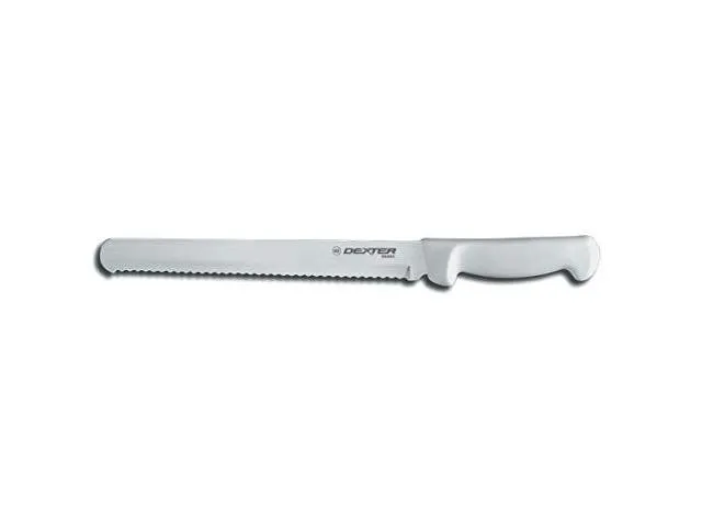 Dexter-Russell Scalloped Slicer 12 inch - White