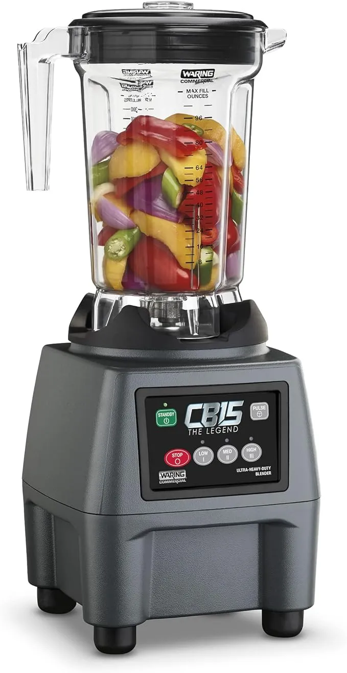 Waring CB15P Countertop Food Blender