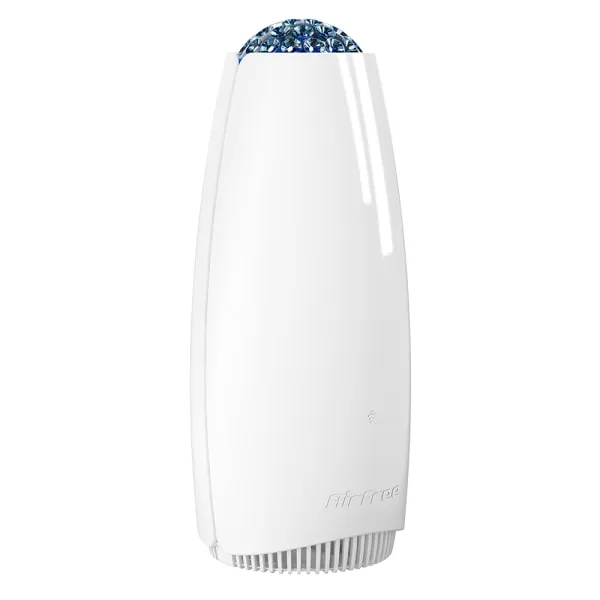 Airfree Tulip Air Purifier, 450 Sq. Ft. Coverage, 13"H x 5-3/4"W, White