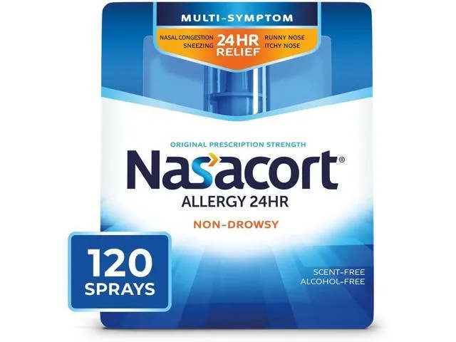 Nasacort Allergy 24 Hr Multi-Symptom Nasal Allergy Spray - 120 Sprays