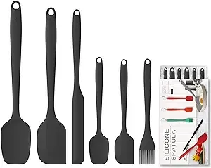 Poiboy Permanent Warranty Silicone Spatula Set of 6