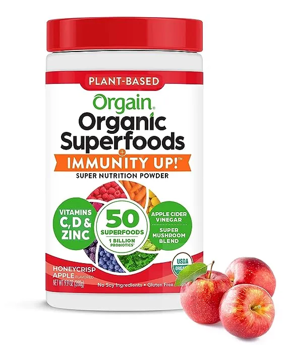 Orgain Organic Superfoods + Immunity Up! Powder