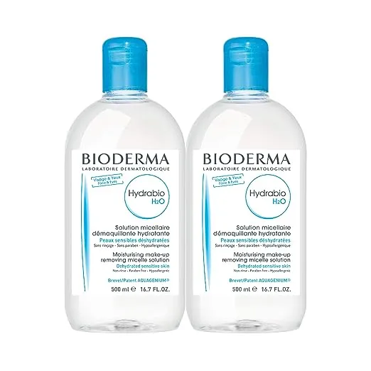 Bioderma Hydrabio H2O Pump Micellar Water, 16.7 Fl Oz