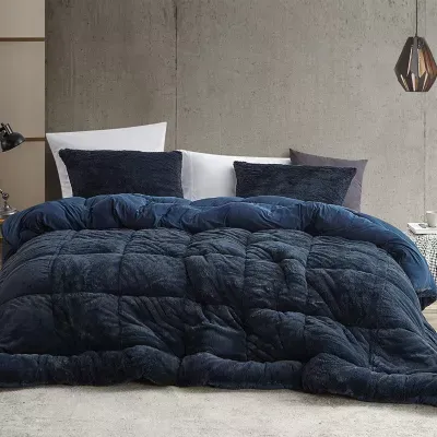 Byourbed Are You Kidding Bare - Coma Inducer Full Comforter - Nightfall Navy, Navy Blue, King