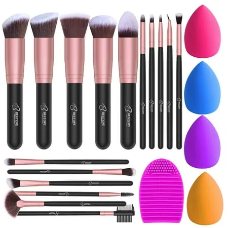 BESTOPE Makeup Brushes 16 Pcs