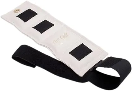 The Deluxe Cuff Ankle and Wrist Weight - 2 lb - WhiteThe Deluxe Cuff Ankle and Wrist Weight - 2 lb - White