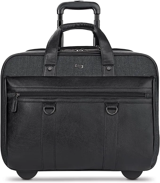 Solo Bradford 17.3" Rolling Case Black