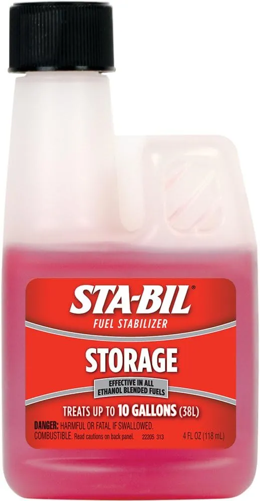 STA-BIL FUEL STABILIZER Gas 4 OZ Bottle 22204 - 57-1104